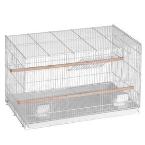 Jaula apilable de 30 pulgadas para pájaros pequeños: loros, canarios, cacatúas, agapornis, pinzones, periquitos, conures, guacamayos ¡y más! - Product Image 1