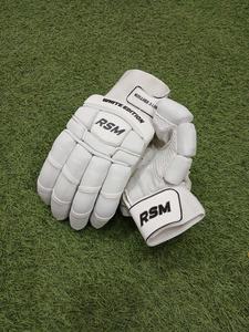 <b>CRICKET</b> BATTING GLOVES <b>WHITE</b> EDITION RSM <b>CRICKET</b> - Product Image 4