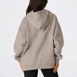 Venta de Fábrica al por Mayor, Sudaderas Personalizadas para Mujer, Cómodas, de Invierno, Estilo Urbano, con Cierre Completo, 100% Algodón - Product Image 5