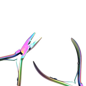 Professional Stainless Steel Hair <b>Extensions</b> Plier For Micro Link/<b>beads</b> Rainbow Multi-color Hair <b>Extension</b> Tools - Product Image 4