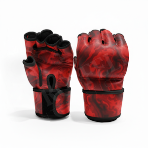 Guantes de Artes Marciales Mixtas (MMA) de Alta Resistencia para Sparring, Entrenamiento de Boxeo, Protección de Manos para Fitness, Guantes de Combate OEM - Product Image 6