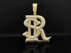 Pendentif Grand Luxe en Alliage Style Hip-Hop Chrétien avec Diamants Givrés - Product Image 2