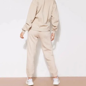 Survêtement coupe-vent léger pour femme en coton/polaire de haute qualité, séchage rapide, respirant, à capuche, avec logo personnalisé - Product Image 2