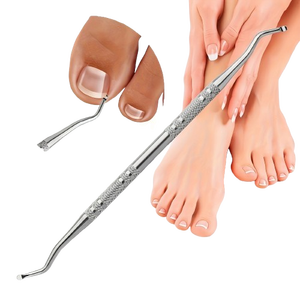 Lime à ongles professionnelle en acier inoxydable pour ongles incarnés, outil de soin des ongles avec poignée texturée et pointe incurvée - Product Image 6