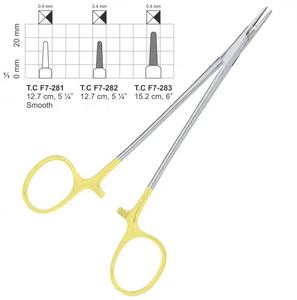 Castroveijo Porte-aiguilles Micro Chirurgie Opération Aiguille Pilotes TC Poignée Réglable Médical Soins de Santé Instruments Outils - Product Image 2