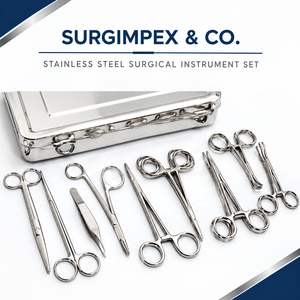 ชุดเครื่องมือผ่าตัดสัตว์ Surgimpex รุ่น SI-7867-365 ทำจากสแตนเลสสตีล ใช้ซ้ำได้ ชุดอุปกรณ์การแพทย์สำหรับสุนัข กล่องโลหะ ได้รับการรับรองมาตรฐาน CE ระดับ I - Product Image 3
