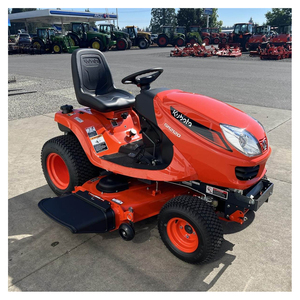 Cortadora de césped eléctrica con plataforma de corte ajustable, tractor de jardín a batería para mantenimiento de jardines, parques y campos de golf. - Product Image 6