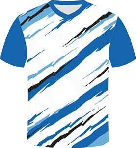 Loki Wholesale R6 Heat-Transfer Printed Polyester/Cotton Quick-dry Breathable Custom Team Name <b>Table</b> <b>Tennis</b> Badminton Jersey - Product Image 2