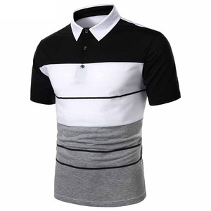 Polo homme grande taille, dernière collection, style streetwear, coupe oversize, col côtelé classique, maille ultra douce, manches courtes, décontracté - Product Image 6