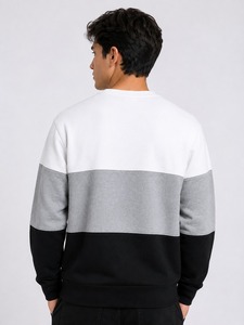เสื้อสเวตเชิ้ตผู้ชายผ้าฝ้าย 100% พิมพ์โลโก้ตามสั่ง สไตล์สตรีทแวร์ ระบายอากาศได้ดี เป็นมิตรกับสิ่งแวดล้อม ราคาดีที่สุดสำหรับผู้ใหญ่ - Product Image 5