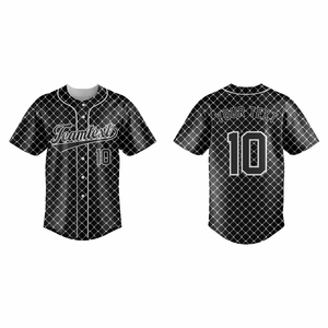 Camiseta de Béisbol Sublimada, Transpirable y de Secado Rápido, con Logotipo Personalizado, para Equipos, Proveedor Mayorista, Tallas Grandes, 100% Poliéster - Product Image 4
