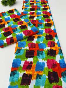 Tissu africain imprimé à la cire et Ankara 100 % coton, style Sénégal, pour l'industrie du vêtement et de la mode - Product Image 3