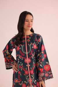 Ensemble de 2 pièces en tissu lawn imprimé de qualité supérieure pour femmes, collection été, vêtements indiens et pakistanais, tenue légère pour tous les jours - Product Image 3