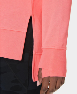 Sweat-shirt à col rond surdimensionné en molleton avec logo personnalisé, broderie de haute qualité, sweat-shirt graphique pour femmes, streetwear pour femmes - Product Image 5