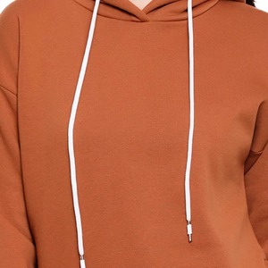 Nouveau Hoodie Décontracté Femme Grande Taille Hiver 2026 100% Coton Coupe-Vent Longueur Intégrale Logo Avant Qualité Supérieure Fabriqué au Pakistan - Product Image 5