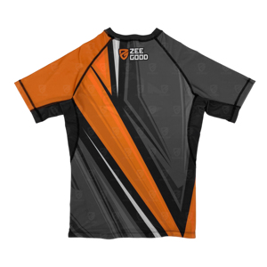 Rashguard personnalisé imprimé par sublimation, Rashguard MMA BJJ OEM, Rashguard MMA pour hommes, Rashguard à manches courtes - Product Image 1