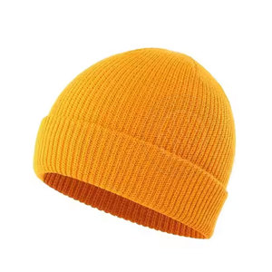 Minimal Beanie <b>Hat</b> Plain Knit Beanie <b>Hat</b> Soft Warm <b>Winter</b> Casual Outdoor Simple Fashion Style - Product Image 4