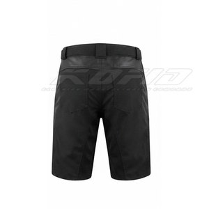 Pantalones Cortos de Ciclismo Premium de Cintura Alta para Gimnasio, Entrenamiento y Running, Fabricados con Tejido Acanalado Elástico - Product Image 3