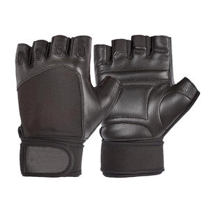 Gants de musculation en cuir respirant de qualité supérieure avec protection UV pour hommes et femmes, pour la musculation en plein air - Product Image 1