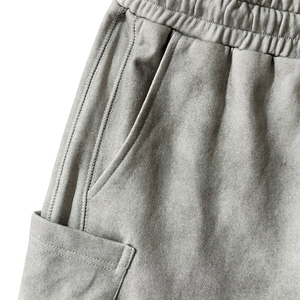 Pantalon délavé à l'acide, coupe ample, imprimé personnalisé, unisexe, surdimensionné, pour hommes et femmes, style jogging - Product Image 2