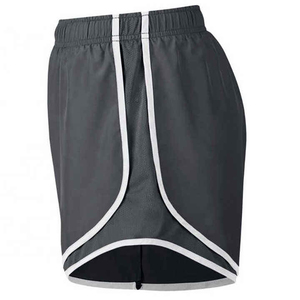 <b>Women's</b> Gray Knitted <b>Shorts</b> Mid <b>Waist</b> <b>Elastic</b> <b>Waist</b> Quick Dry Sporty With Pockets Solid Color Regular Fit 2026 - Product Image 3