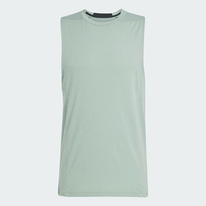 Custom Logo Breathable V-neck High Street Polyester/Cotton <b>Running</b> <b>Singlet</b> Muscle Athletic Shirts Sleeveless Men Tank Top - Product Image 1
