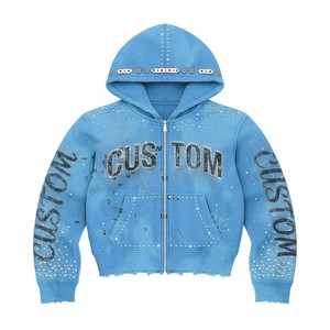 Wholesale <b>oversized</b> 350gsm pullover <b>hoodie</b>, bulk custom pullover supplier, fleece <b>hoodie</b> for US Apparel Brands - Product Image 5