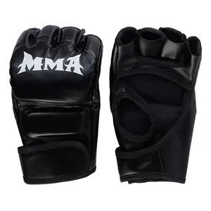 Guantes de MMA en Oferta, Guantes de Entrenamiento de Boxeo MMA de Alta Calidad al por Mayor, Guantes de Combate MMA de Medio Dedo, Guantes de MMA con Logotipo Personalizado - Product Image 4