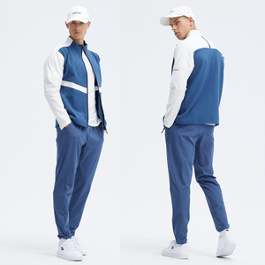 เสื้อแจ็คเก็ตกันลมแบบมีฮู้ดสำหรับผู้ชายไซส์ใหญ่ ราคาสมเหตุสมผล กันน้ำ ระบายอากาศได้ดี ผลิตจากโพลีเอสเตอร์ 100% เหมาะสำหรับใส่ลำลองในฤดูหนาว มีสินค้าพร้อมส่ง - Product Image 1