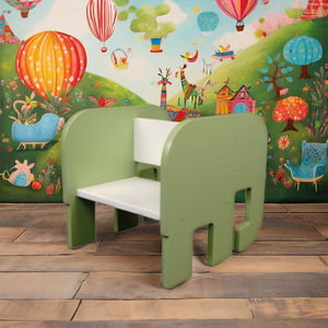 Kids Wooden <b>bed</b> Home Furniture Casual Vietnam American <b>Pine</b> Plywood Children Furniture Kids Elephant Chair - Product Image 6