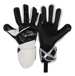 Professional Goalkeeper Gloves with Finger Spines and Padded Design to Reduce Hyperextension and Improve <b>Grip</b> <b>Control</b> - Product Image 2
