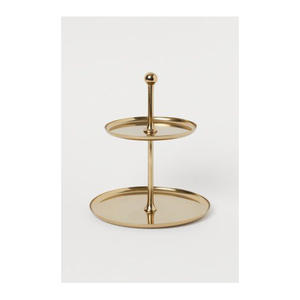 Designer Stainless Steel Eco-Friendly Dishwasher Safe Cake Stand Heavy Gauge Polished Finish Luxury Table Centerpiece - Product Image 6