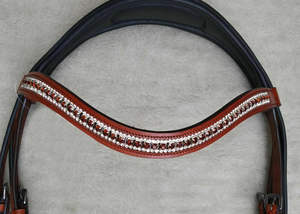 Brida de cuero Premium para caballo - Product Image 4