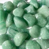 Pierres roulées d'aventurine verte en gros, pierres précieuses naturelles de guérison, agate, pierre roulée d'aventurine verte