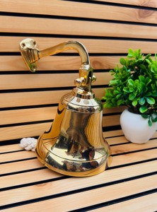 Cloche en laiton de luxe de qualité supérieure, directement de l'usine, pour la maison, le temple, le jardin extérieur, l'hôtel et la décoration de mariage - Product Image 6