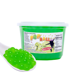 Burbujas de Té Verde Brillante Pinshan GRE (950g) de Taiwán para Helados y Yogur - Product Image 1