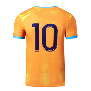 เสื้อฟุตบอลพรีเมียม ผ้าโพลีเอสเตอร์ระบายอากาศดี เสื้อทีมกีฬาสำหรับฝึกซ้อม ผู้ผลิตเสื้อแบบขายส่งจำนวนมาก - Product Image 2
