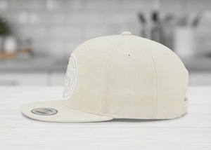 หมวกเบสบอลแบบ Snapback ปีกแบนทรงแข็ง ปรับขนาดได้ สไตล์สตรีทแวร์ ฮิปฮอป แฟชั่น  รับผลิตแบบ OEM - Product Image 5