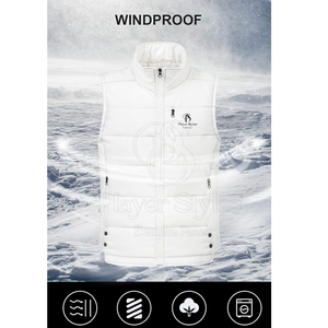 Gilet matelassé pour homme, résistant à l'eau, sans manches, veste d'hiver avec un design moderne et élégant pour les activités de plein air - Product Image 3