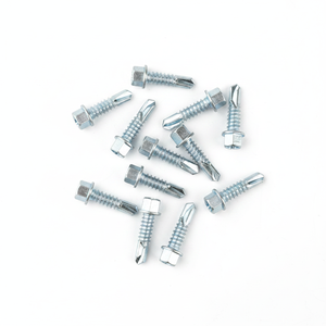 High Performance Weather-Resistant Stainless Steel Hex Drive <b>Screws</b> Class 8 Grade Zinc Plated Metric Fasteners 13mm-150mm PDC - Product Image 4