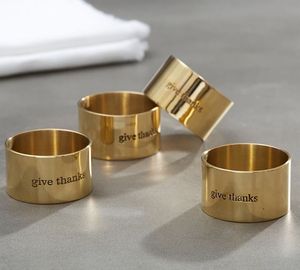 Anillos de Servilleta de Metal Dorado de Diseño Moderno y Antiguo, Ecológicos, Personalizados al por Mayor, para Fiestas, Bodas, Restaurantes, Hechos a Mano - Product Image 5