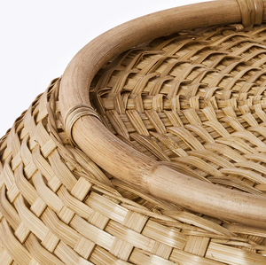 <b>Bamboo</b> <b>Basket</b> Combining Traditional Weaving Style And Modern Utility For Daily Storage And Decorative Needs - Product Image 2