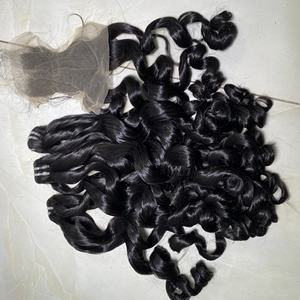 Extensiones de cabello humano 100% puro sin procesar de larga duración grado 12 de origen vietnamita, venta al por mayor - Product Image 2