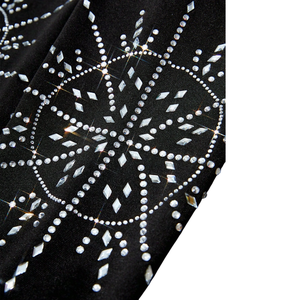 Sweat à capuche personnalisé OEM avec strass pour homme, en molleton de coton, fabricant en gros - Product Image 5