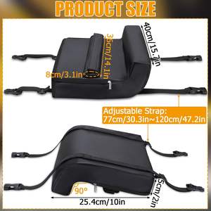 Nueva llegada: Banco ajustable para ejercicios de cadera con almohadillas, banco de entrenamiento portátil con asa para ejercicios abdominales - Product Image 2