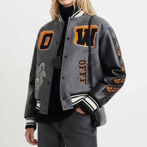 Chaqueta Varsity de Invierno para Hombre MARGINAL SPORTS 2026, Personalizada, al por Mayor, Transpirable, Ecológica, con Forro Polar, de Alta Calidad - Product Image 3