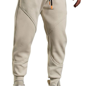 Pantalones Deportivos de Lona para Hombre, Estilo Urbano, Personalizados por el Fabricante, de Pierna Ancha, Cintura Doble, Ecológicos y Transpirables para Uso Casual - Product Image 2