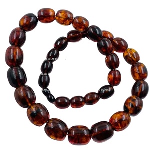 Collar de cuentas facetadas de resina de cristal de 4mm de colores de 48 ", collares largos hechos a mano de múltiples capas para mujer, collar de cuentas elásticas - Product Image 1