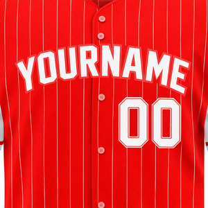 Custom Sublimated Baseball Jersey Button Team Uniform Personalized Name Number Sports Shirt Men Adult Spandex/Polyester Mesh - Product Image 5