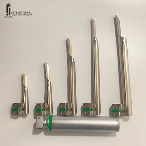 Laringoscopio Eléctrico de Acero Inoxidable F.J. INTERNATIONAL de Alta Calidad, Juego de Fibra Óptica Miller, para Uso Veterinario en Hospitales de Anestesia - Product Image 3